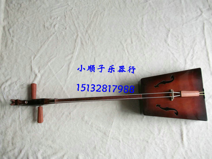 Factory direct national musical instrument mahogany fingerboard mahogany shaft phase matouqin box bow code