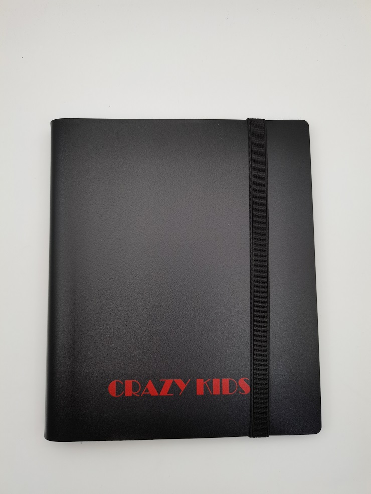 CK 4-grid card book, fixed page, 160 sheets, double-sided side insert, star card, 2 copies of Magic Wind and Cloud Club