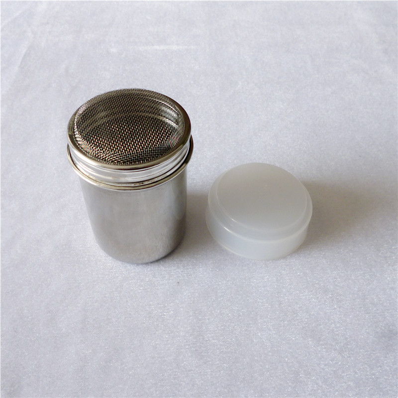 Fancy Coffee Companion Appliance Sugar Powder Sprinkler Cocoa Powder Tank Creative Eu Style Stainless Steel Laflower Mold Mate