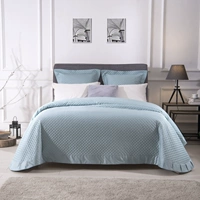 Cao cấp kiểu Mỹ ba mảnh giường bông bao gồm đơn giản châu Âu bông bông bedspread tăng - Trải giường thảm giường ngủ