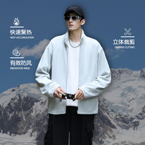 New winter outdoor jackets for men loose large size fleece jackets for women thickened warm fashion tops