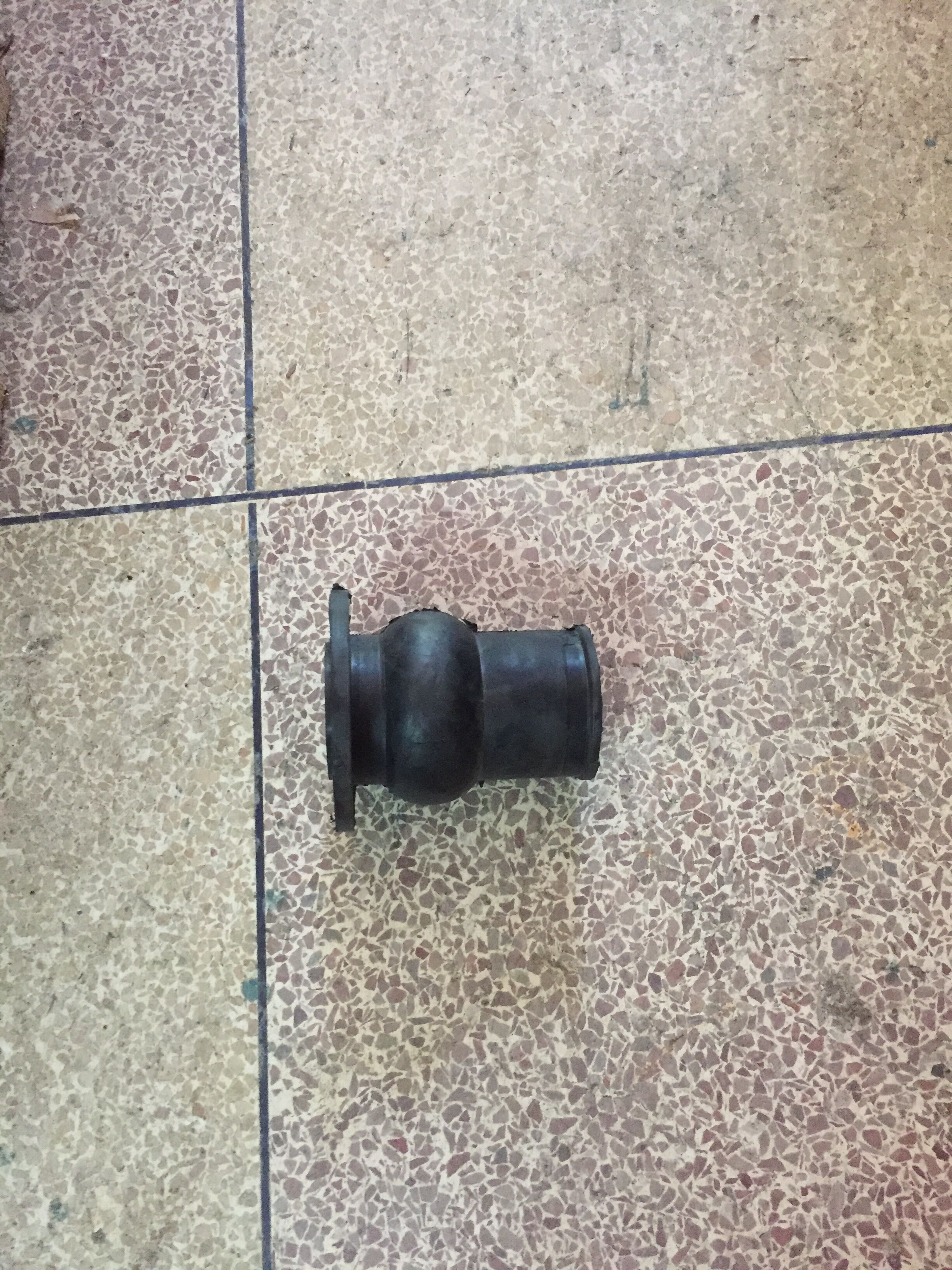 Slant strike type hydraulic generator rubber joint accessories plastic joint with valve joint assembly oblique strike type