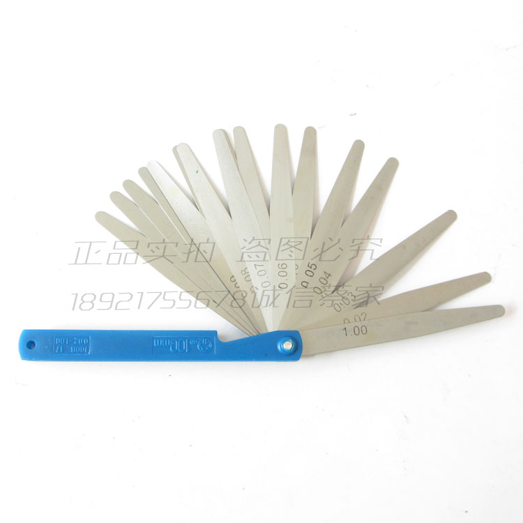 Shanghai Huamao seruler 100 17 17 0 02-1 0mm thick gauge gap ruler Great Wall sedimeno fine packaging