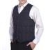Áo vest nam trung niên nam trung niên ấm áp cotton mùa thu và mùa đông người già vest vest cỡ lớn áo khoác blazer nam hàn quốc Áo vest cotton