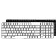 Rapoo E1050 wireless keyboard silent version computer single keyboard power saving waterproof office home desktop notebook