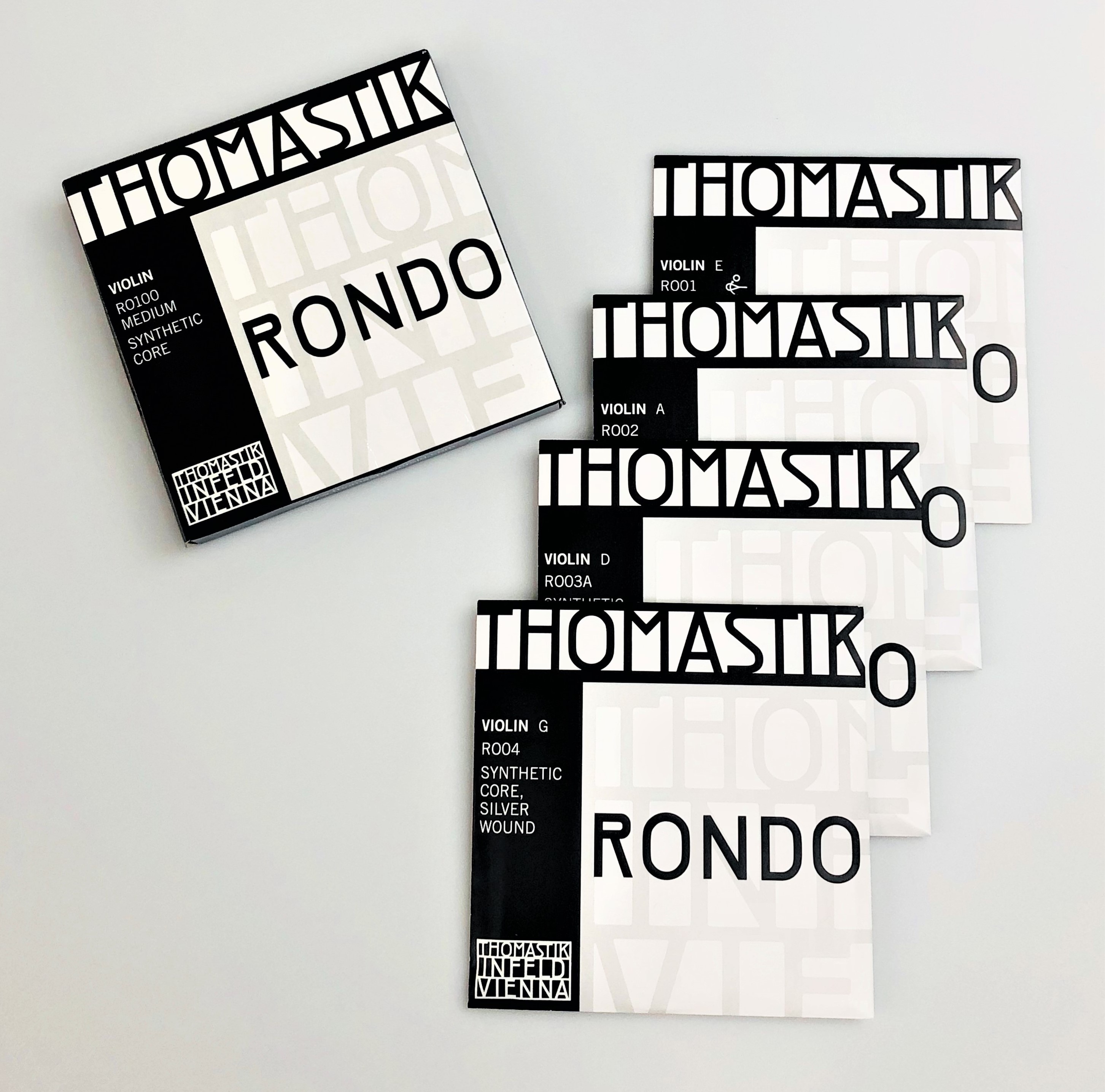Free Mail Austrian THOMASTIK rondo violin strings RO100 Thomas violin strings