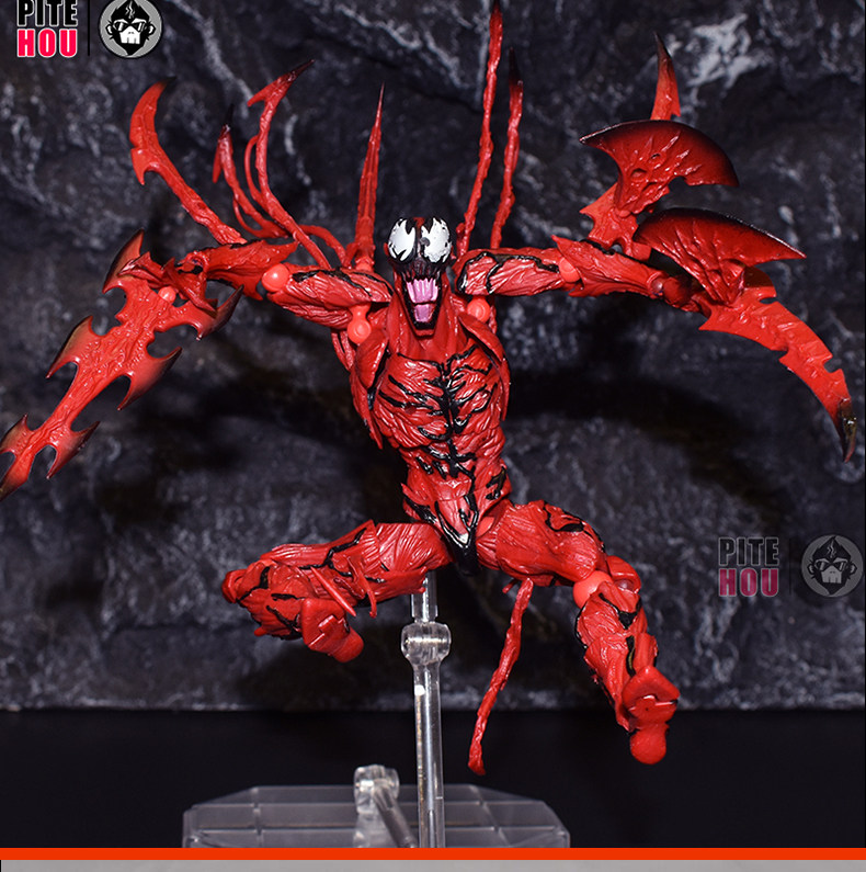 Куклы/ украшения/детали 复仇者联盟山口式shf红色屠杀蜘蛛侠漫威6寸可动毒液手办模型玩具 29534