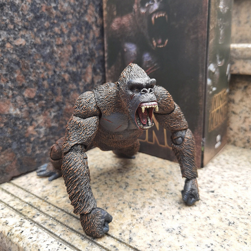 Куклы/ украшения/детали 哥斯拉大战金刚手办怪兽之王可动玩偶电影版红莲核能喷射模型摆件