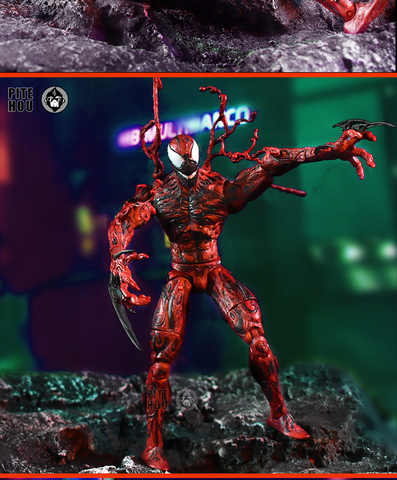 Куклы/ украшения/детали 复仇者联盟山口式shf红色屠杀蜘蛛侠漫威6寸可动毒液手办模型玩具 29534