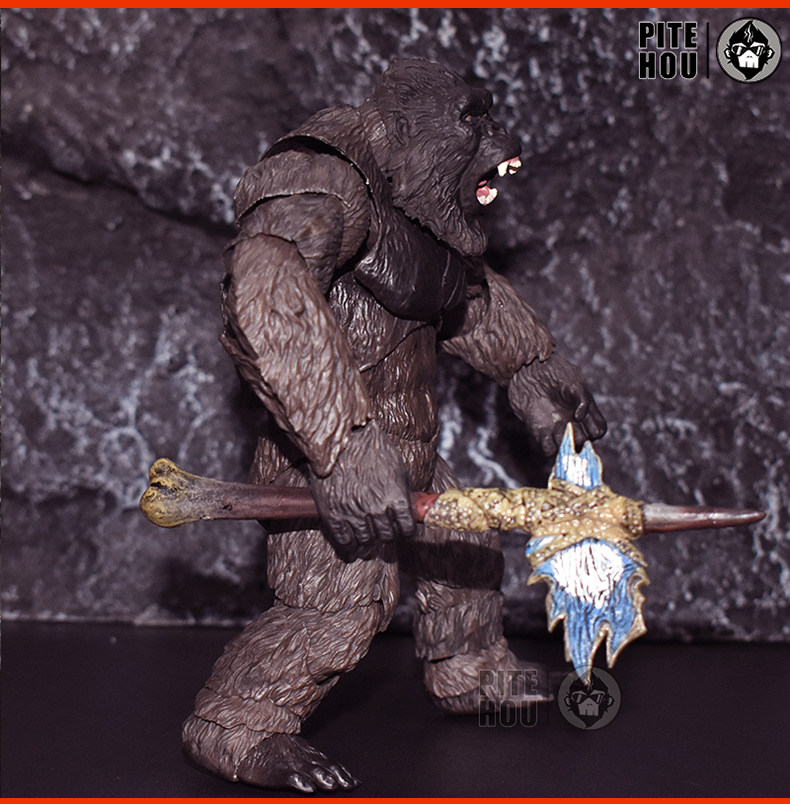 Куклы/ украшения/детали 哥斯拉大战金刚手办怪兽之王可动玩偶电影版红莲核能喷射模型摆件