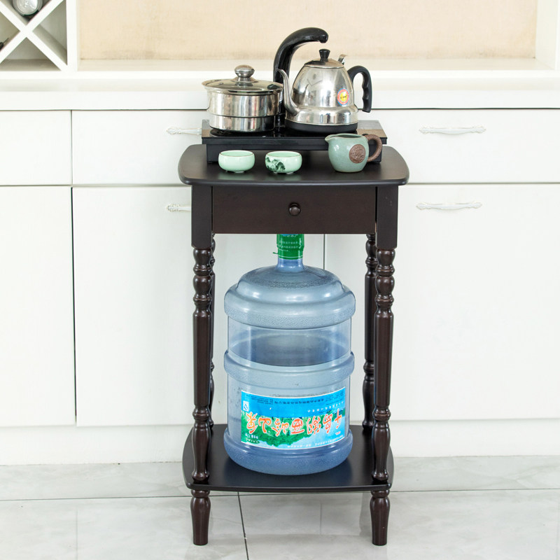 European-style telephone rack flower rack bucket rack water boiler tea set tea cup rack Chinese sofa side multi-function rack