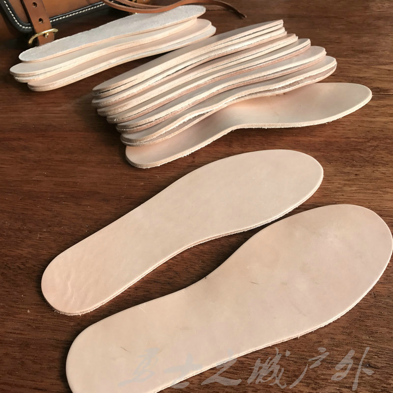 Làm bằng tay đầy đủ da đế thực sự dày da đế mồ hôi thấm đế breathable miếng độn giày