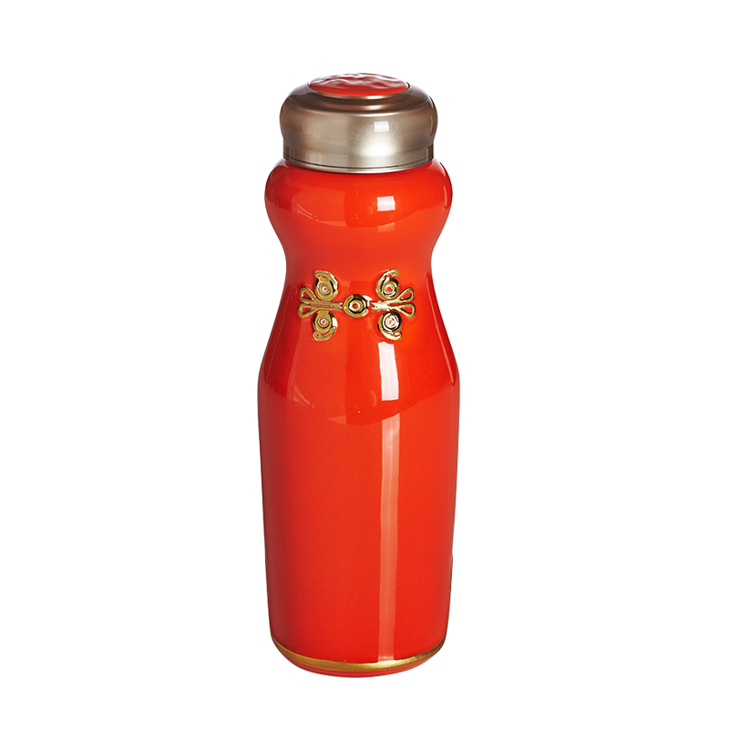 Dry wind Tang Xuan porcelain live China qipao cup (single) with 250 ml art ceramic small drool cup with cover