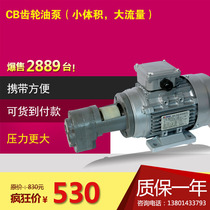 CB gear oil pump machine tool lubrication pump gear oil pump hydraulic oil pump diesel pump hydraulic pump head single-stage gear pump