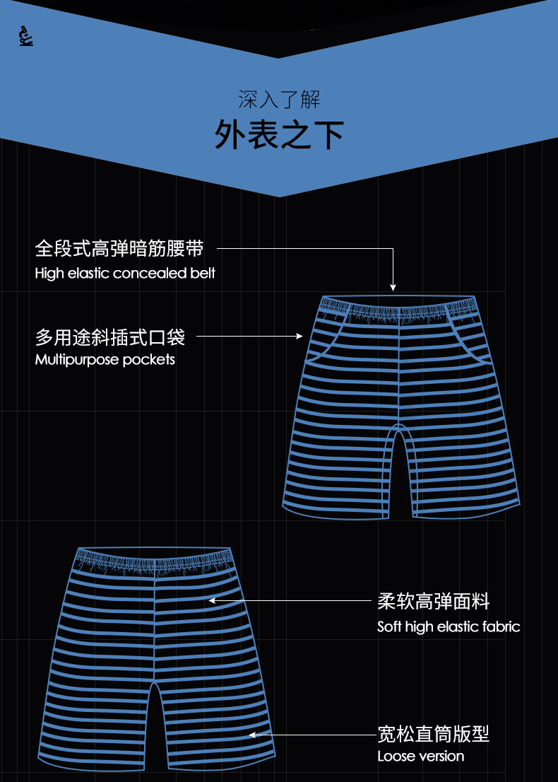 Шорты и шорты летних мужских брюк и шорты повседневны (2) .jpg