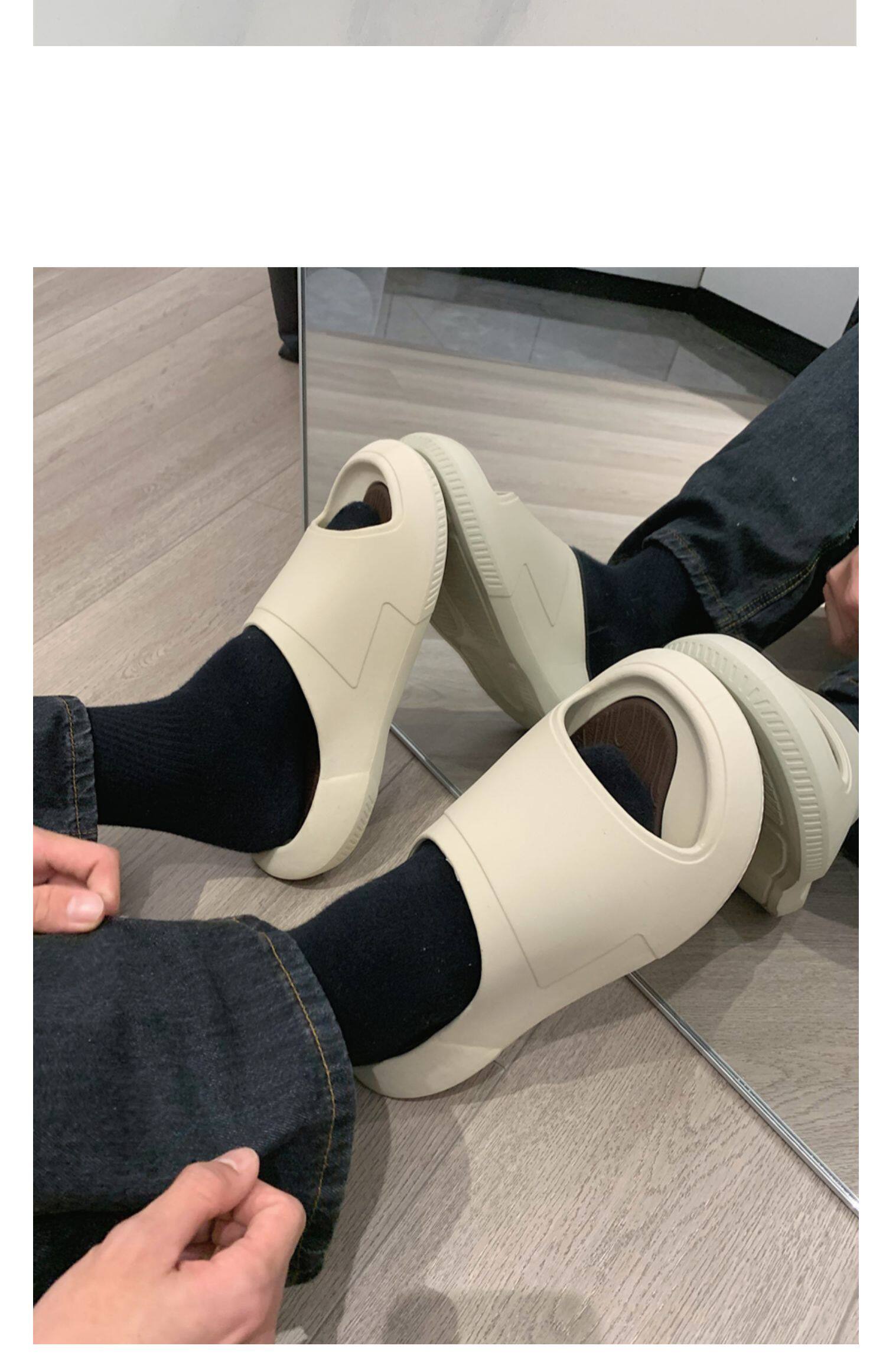 Отдых тапочки 夏季室内和室外穿软底男女防滑拖鞋