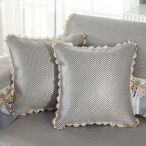 Summer ice silk cool mat rattan mat pillowcase car cushion cover bed pillowcase summer sofa pillow backrest pillow custom made