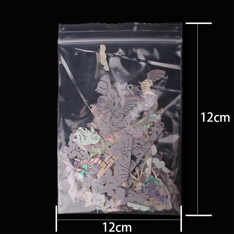 Luodian DIY material package natural shell patch color shell ultra-thin manicure hand-decorated sequin bag