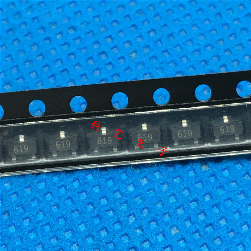 FMMT619TA FMMT619TA FMMT619 SOT-23 SOT-23 version printed 619 ZEtex brand new original imported NPN transistor