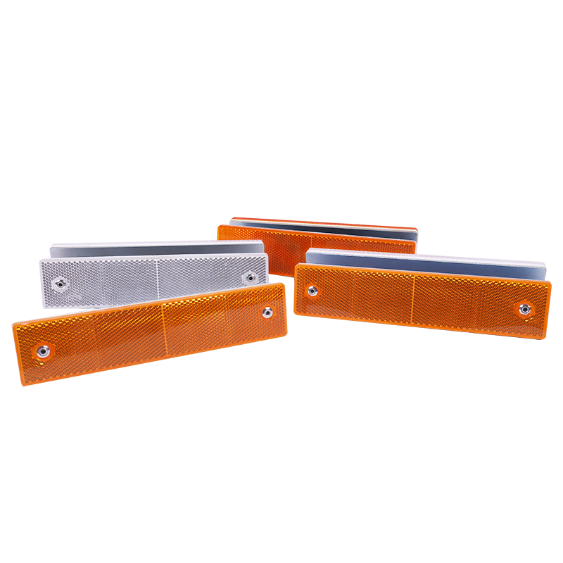 Rectangular Contour Mark PVC glass fiber reflective contour Trapezoid Attaching type Contour Sign Safety Mark