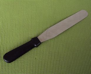 Baking 8 inch delicate plastic handle spatula spatula kiss knife spatula cake knife cream spatula