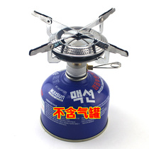  Outdoor integrated stove head fierce fire camping stove cookware Picnic gas stove Field portable equipment supplies