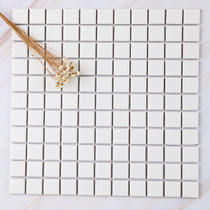 White Mosaic Mat Ceramic Mat Photo Props Photographic Props for Props Skin-care Cosmetics Background