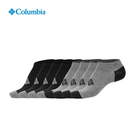 Columbia Columbia Vớ thể thao ngoài trời mùa xuân và mùa hè unisex thấm mồ hôi LU9744 (4 đôi) - Vớ thể thao