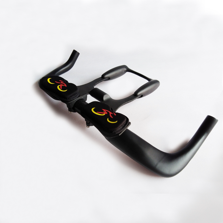Unmarked full carbon fiber aircraft handle TT handle dead fly handle horn handle deputy handle rest handle group triathlon 3