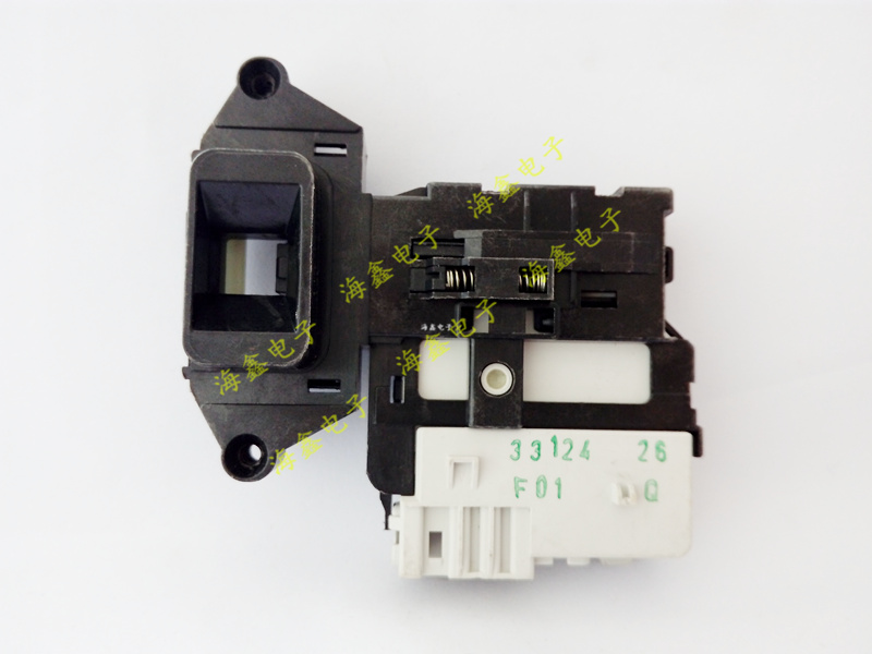 Suitable for brand new LG roller washing machine WD-A12411D accessories electronic door lock door time-lapse switch