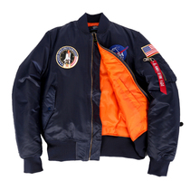 American Nasa Joint Looser Winter Thickened Air Force Cotton Suit Pilot Jacket Male Coat Couple Baseball Suit