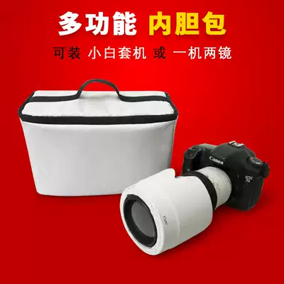 Monocular camera bag inner bag compartment compartment partition multifunctional photography bag Canon 5D camera bag portable shockproof special price