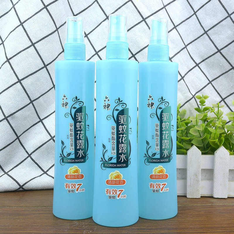 Liushen Mosquito Repellent Floral Water 180ml Fresh Floral Scent Repels Mosquitoes for 7 Hours, Cool and Refreshing, Light and Elegant Floral Fragrance, Anti-Mosquito, Refreshing