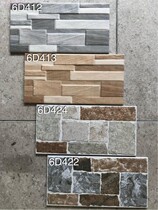 Spot gold OBO ceramic 20*40 HD inkjet exterior wall brick villa wall brick j home decoration flowing water Stone