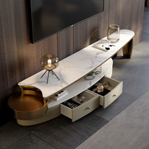 Light luxury Rock Board coffee table TV cabinet combination designer TV cabinet locker integrated Nordic simple TV cabinet
