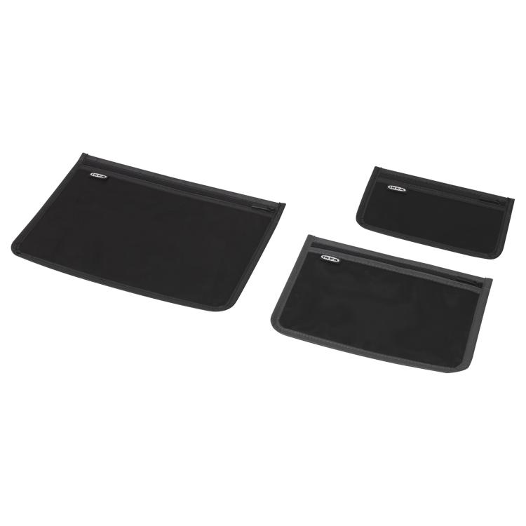 IKEA Brudiger giày túi du lịch giày thể thao lưu trữ túi lưới phụ kiện lưu trữ túi ba mảnh tui dung tai nghe