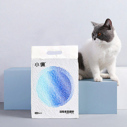 PETKIT Xiaopei cat litter activated carbon tofu 6L3 pack deodorizing and deodorizing cat litter in one strong water-absorbing cat litter box