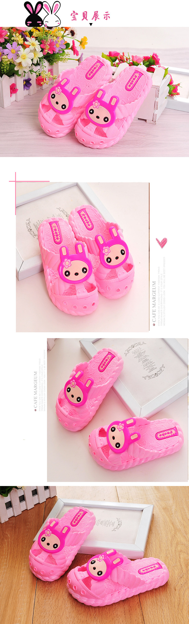 Chaussons enfants en autre pour été - semelle caoutchouc - Ref 986682 Image 8