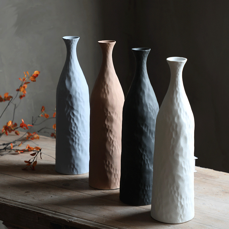 Nordic mesa of ceramic vase, Japanese flower arranging dried flowers sitting room place decoration creative zen I and contracted floral outraged