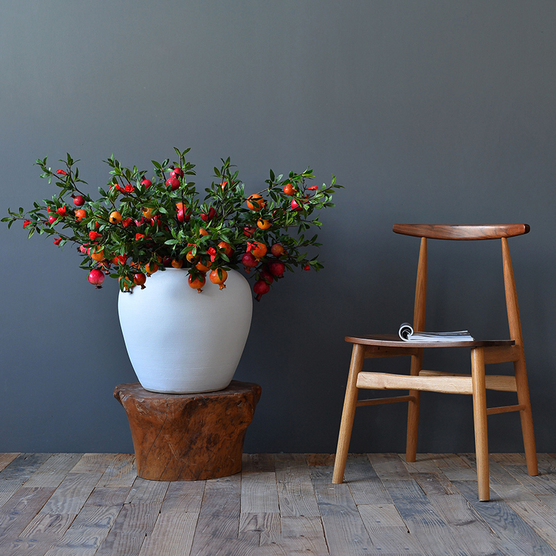 Jingdezhen ceramic vase landing northern rural living room dry flower arranging place large flower POTS decoration decoration suits for