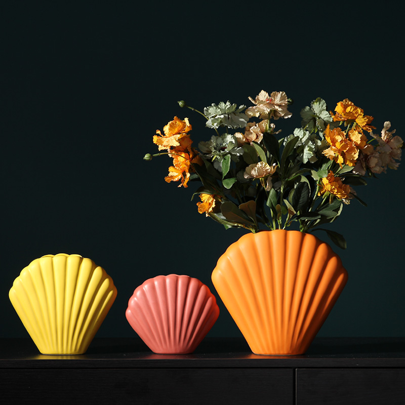 Northern - ceramic vase creative I and contracted dry flower arranging flowers desktop ikea sitting room adornment is placed