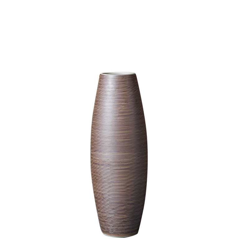 Ceramic floor big sitting room hotel club vase dried flowers furnishing articles contracted and I European creative drawing decoration