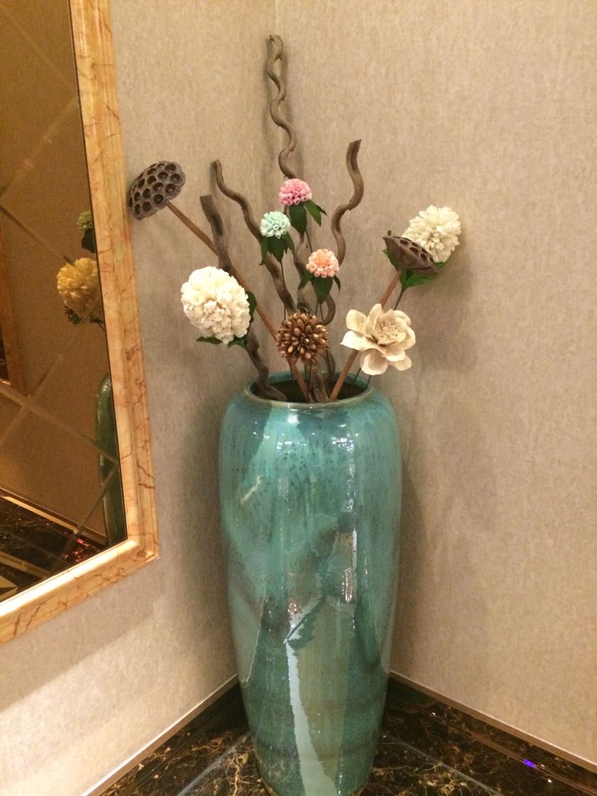 Bedding Linen Meen Vases Ceramic Living Room Floor Vase Dry