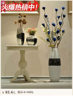 , every new product manual ceramic vases, dried flower simulation flowers restore ancient ways suit table furnishing articles household decoration