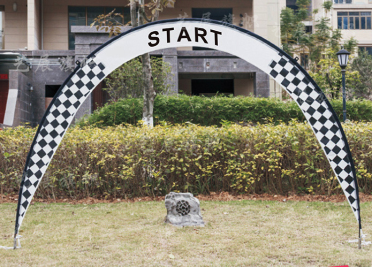 Export quality through the door UAV outdoor competition special obstacle arch portable competition arch flag direct Camp