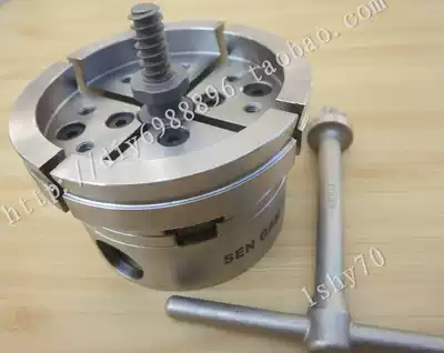 Red Arrow woodworking Chuck bevel gear large round claw Chuck Qingdao boutique woodworking machinery Wood spinning machine