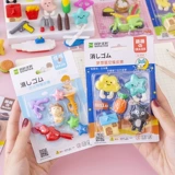 Мультяшный комплект, детский ластик для детского сада для школьников, подарок на день рождения