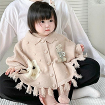 Girls Autumn Outing Windproof Jackets Spring and Autumn Style Baby Girls Shawls Baby Clothes Outer Cloaks Autumn Cloaks