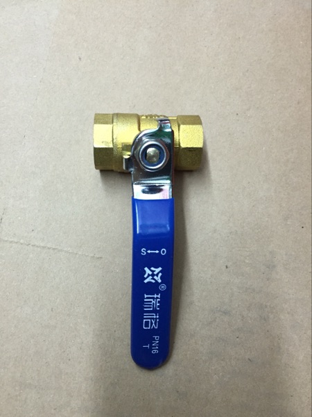 Rigg Brass Ball Valve Q11F - 16 Inner Thread Ball Valve Wire Buckle Valve DN15 4 - point thickening ball valve