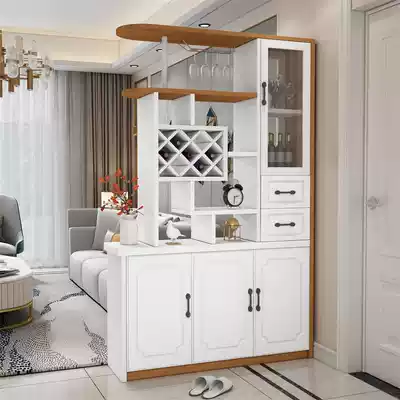Living room entrance partition cabinet wine cabinet modern simple hall Hall Cabinet double side cabinet shoe cabinet screen decoration cabinet